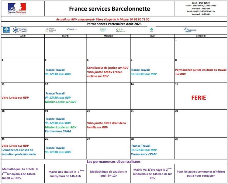 Planning France Services